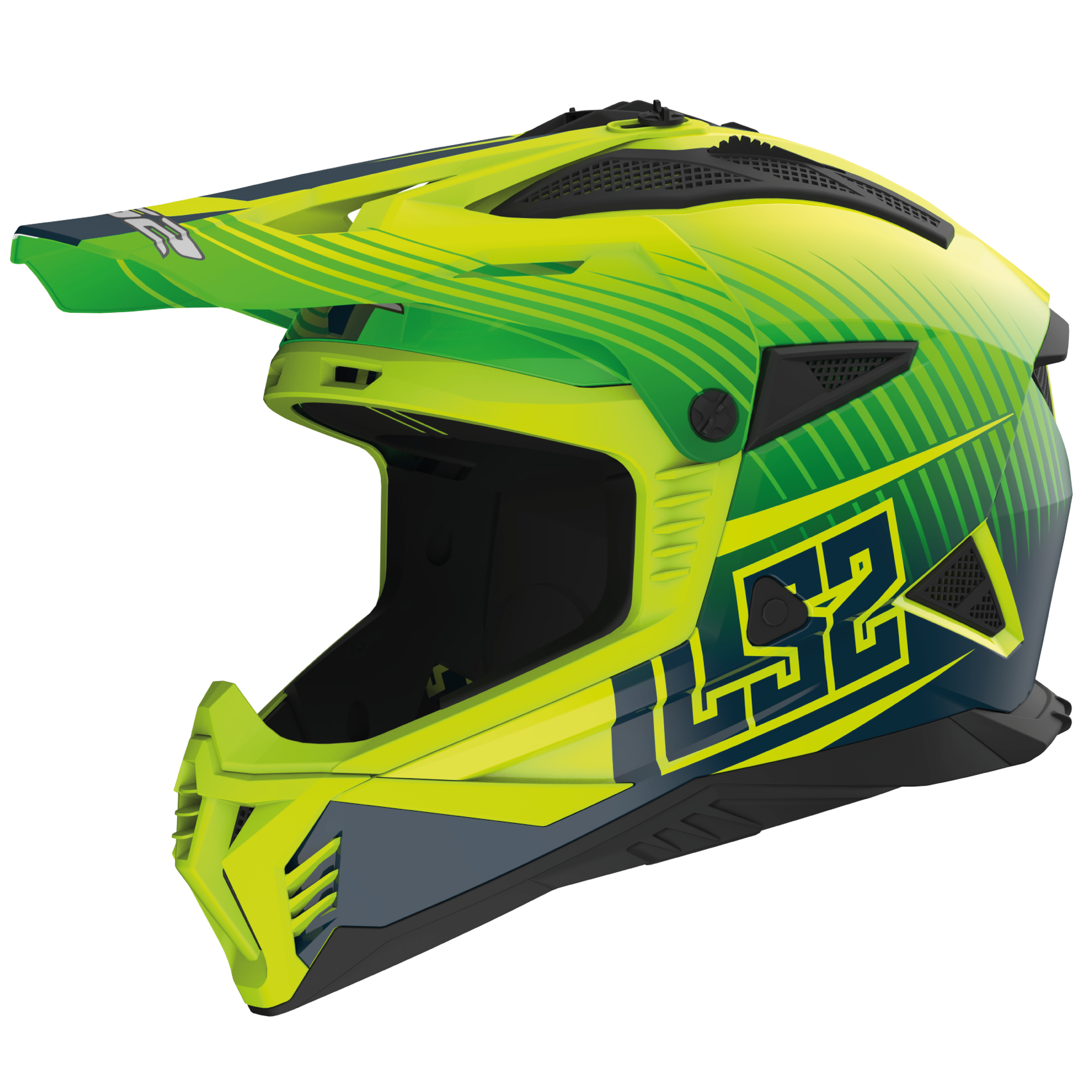 MX708 FAST II DUCK H-V GREEN YELLOW